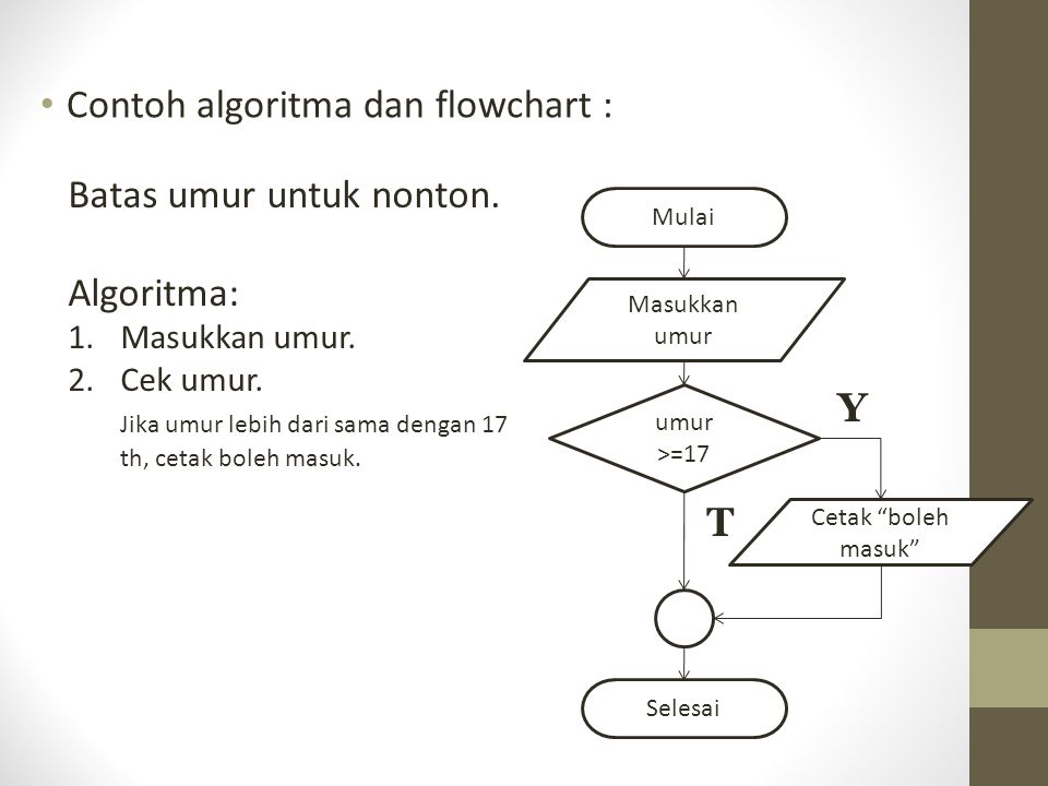 Soal Jawaban Flowchart Contoh Terbaru Hot Sex Picture